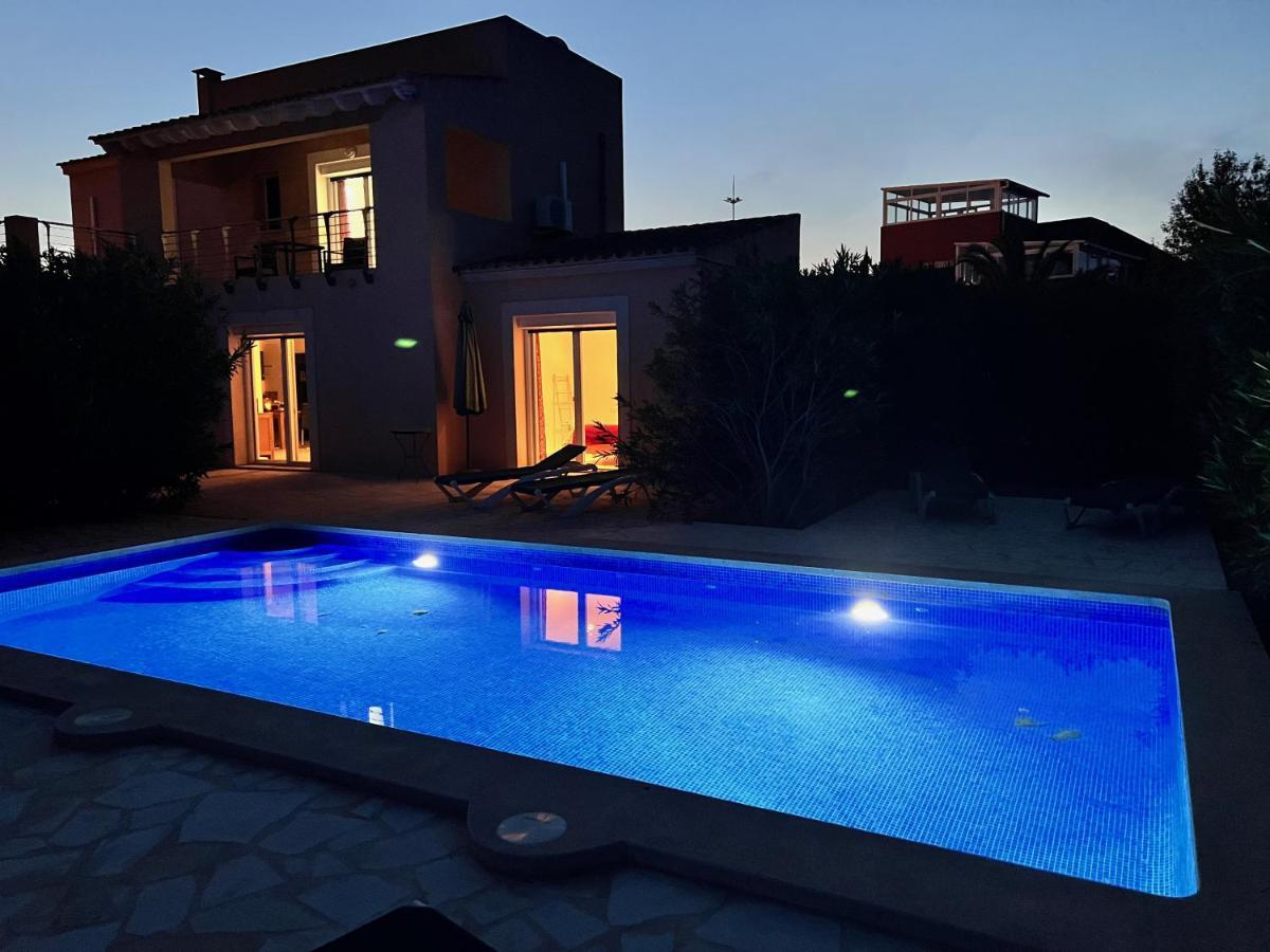 Casa Luz Solar - Schoene In Strandnaehe, Privatpool, Klimaanlage, Wifi Feriehus Santanyí