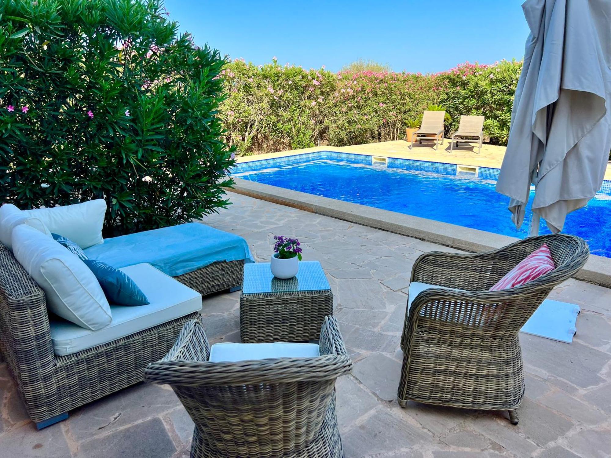 Feriehus Casa Luz Solar - Schoene In Strandnaehe, Privatpool, Klimaanlage, Wifi Santanyí